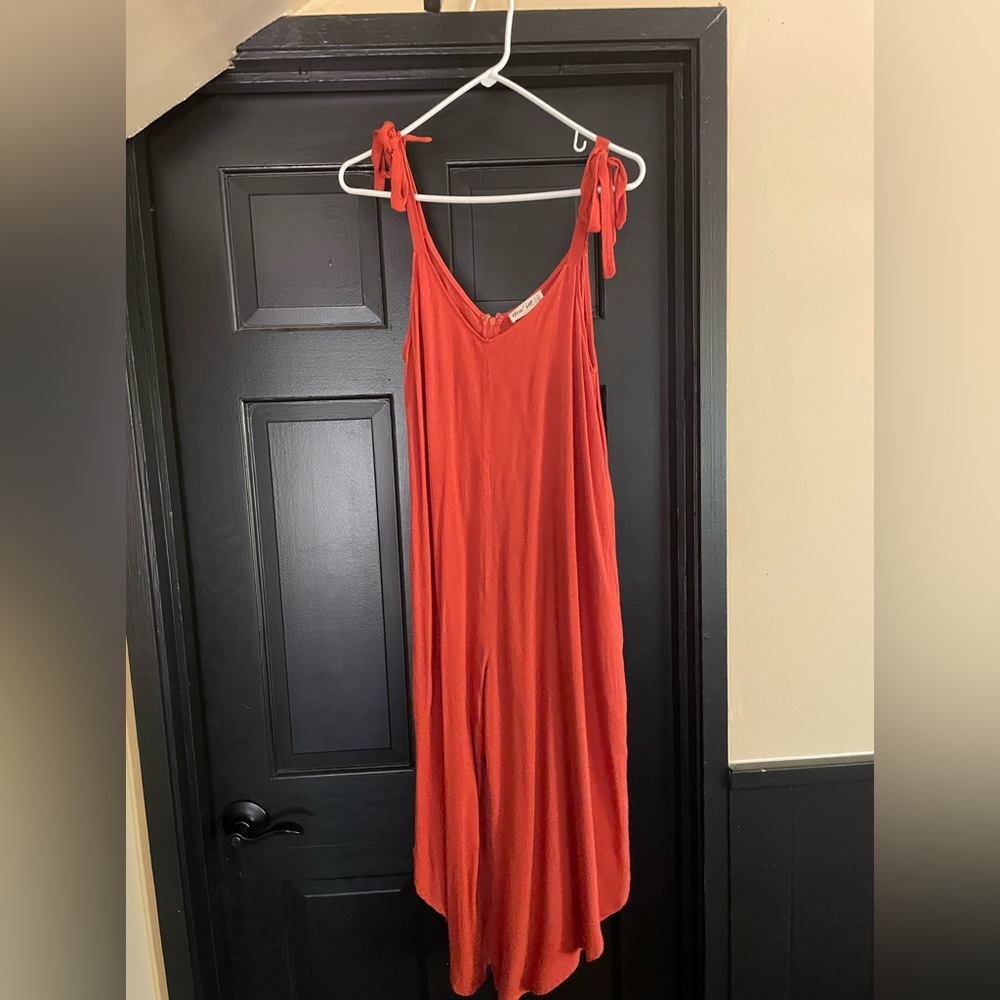 Midi Romper with pockets